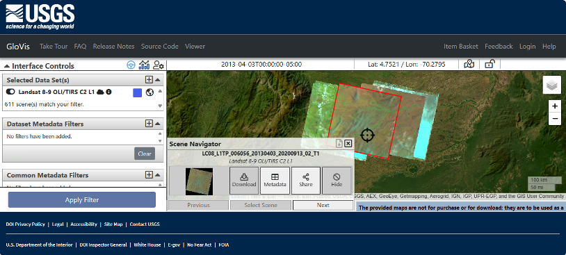 Usgs Data 🟠 USGS Data | RODOLFO FRANCO WEB